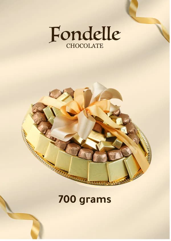 Fondelle Tray 700 gm