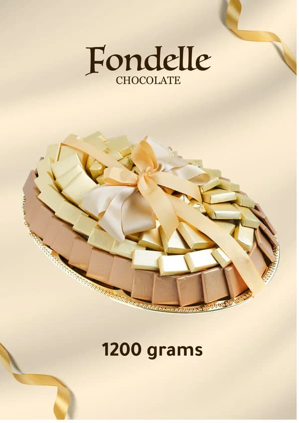 Fondelle Tray 1200 gm