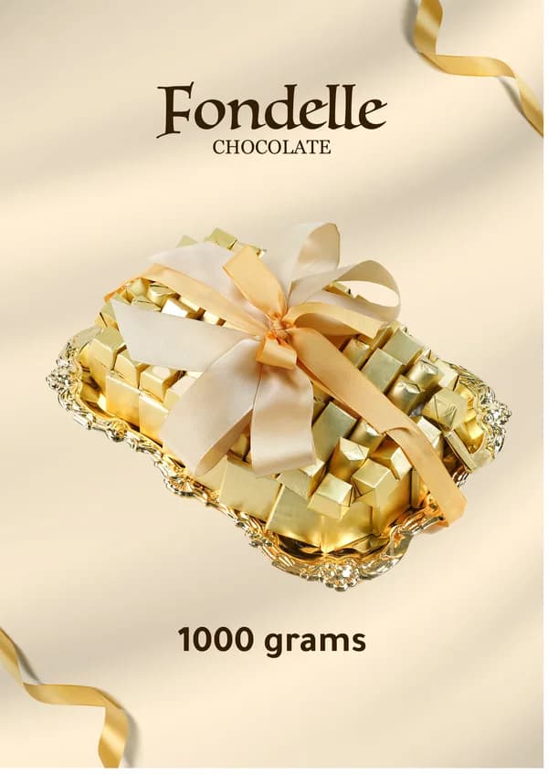 Fondelle Tray 1000 gm