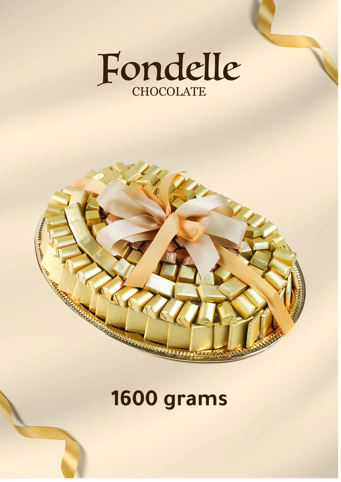 Fondelle Tray 1600 gm